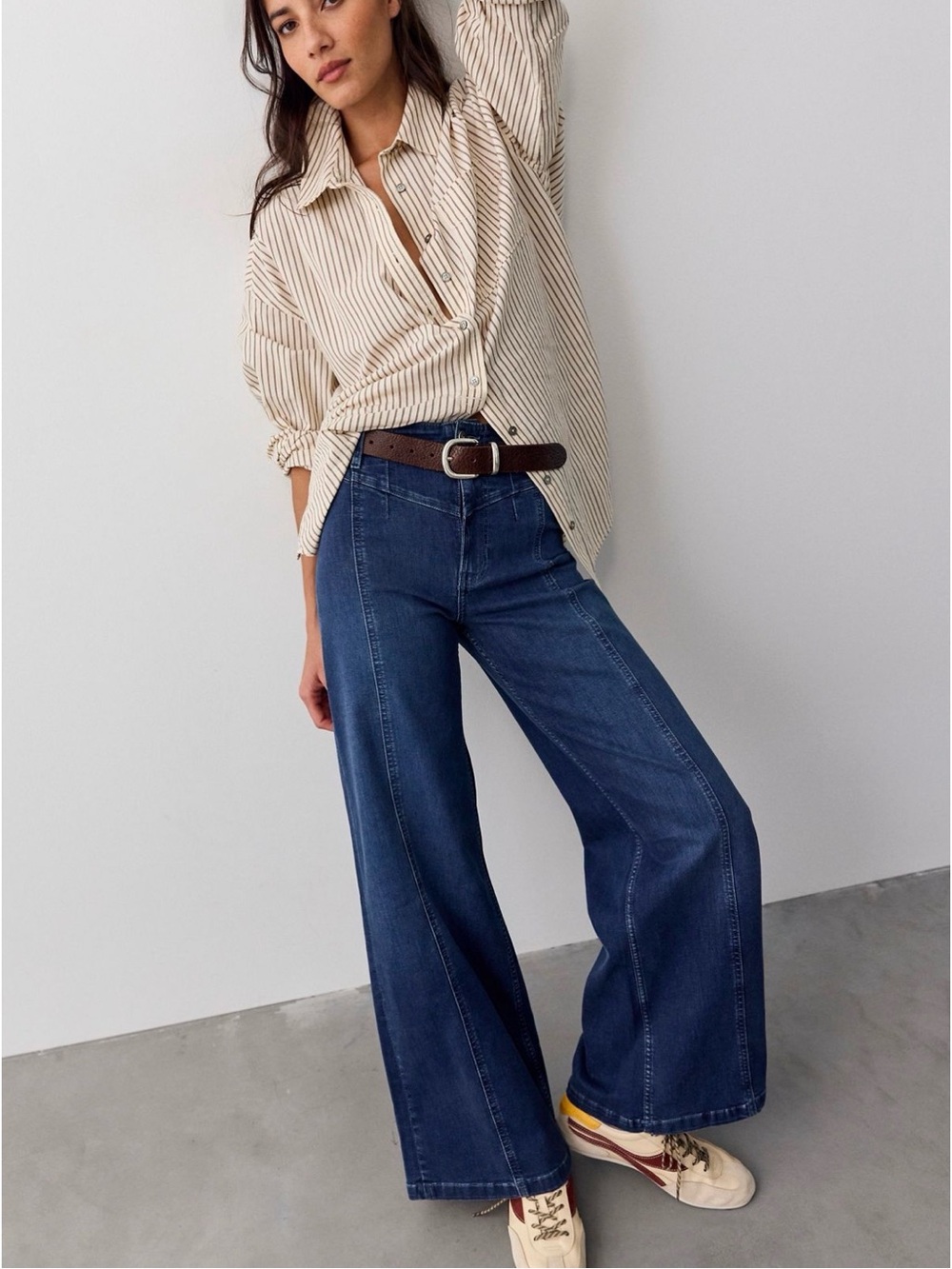 Free People Libre wide leg jeans sz 29